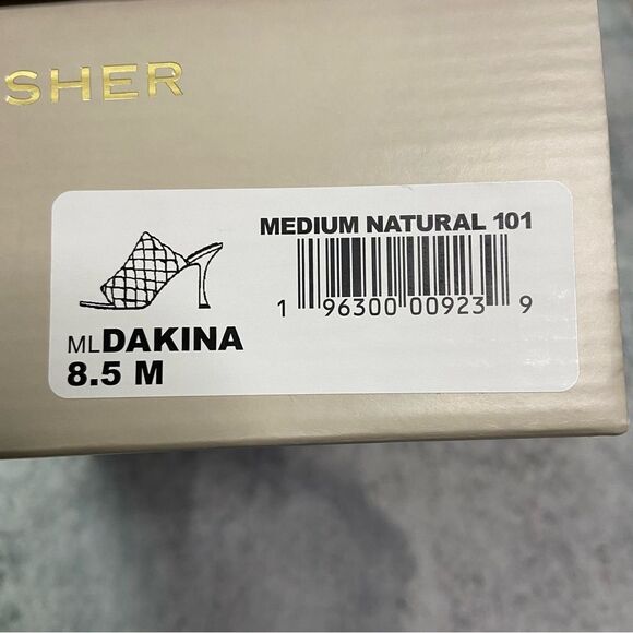 Marc Fisher Square Toe Dakina Heeled Sandals 8.5 - Picture 6 of 6